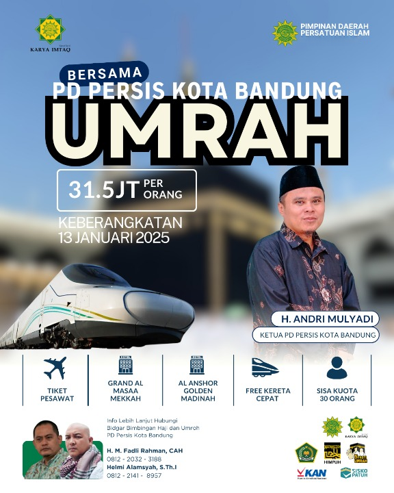 Umroh Bersama PD PERSIS Provinsi Kalimantan Barat